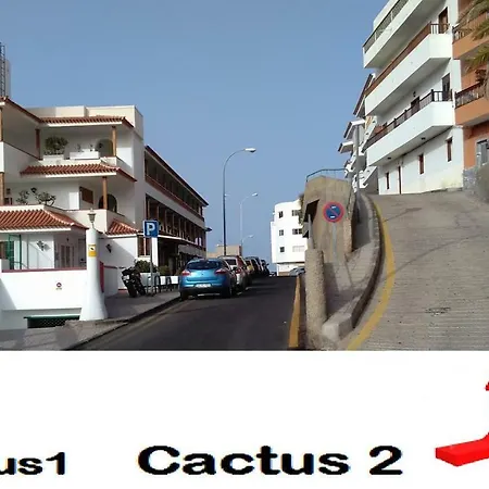 Ocean View Over Cristianos, Playa Vistas, Wifi Lägenhet *