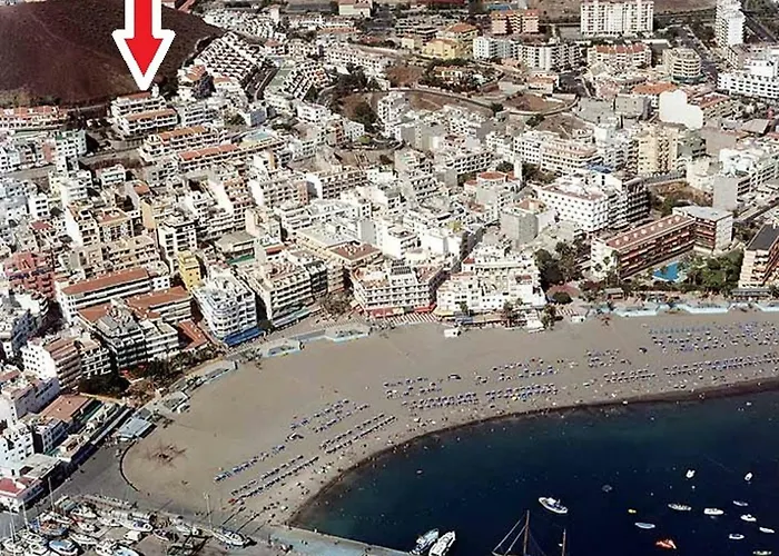 아파트 Ocean View Over Cristianos, Playa Vistas, Wifi *