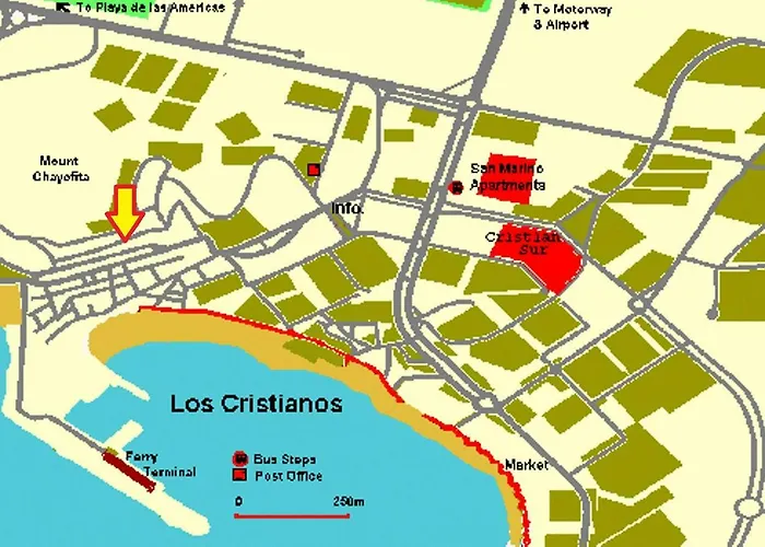 Ocean View Over Cristianos, Playa Vistas, Wifi 아파트